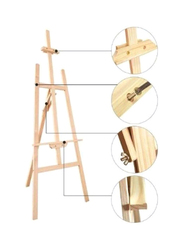 Wooden Sketch Drawing Stand, Beige