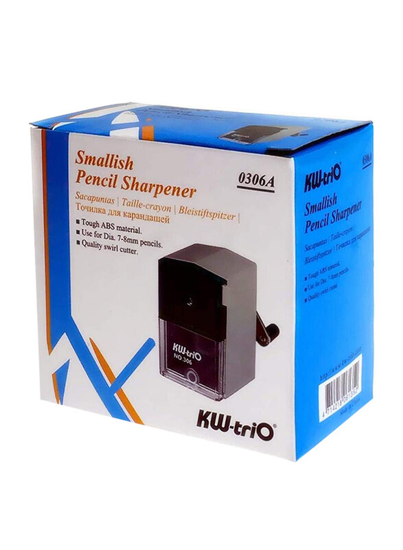 Kw-Trio Smallish Pencil Sharpener, Blue