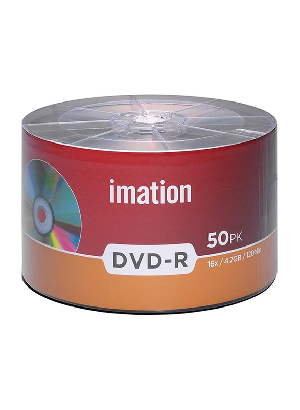 Imation 16X 4.7GB/120Min DVD-R, Silver