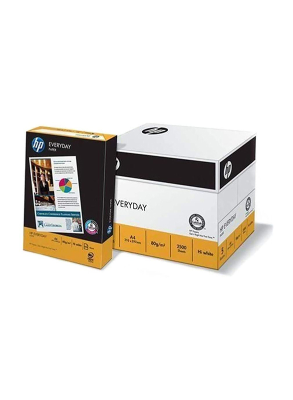 HP Printing Paper, 500 Sheets, 80GSM, A4 Size, White