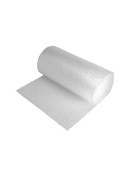APAC Bubble Wrap for Packing, 50 cm x 5m x 1 Roll, Clear