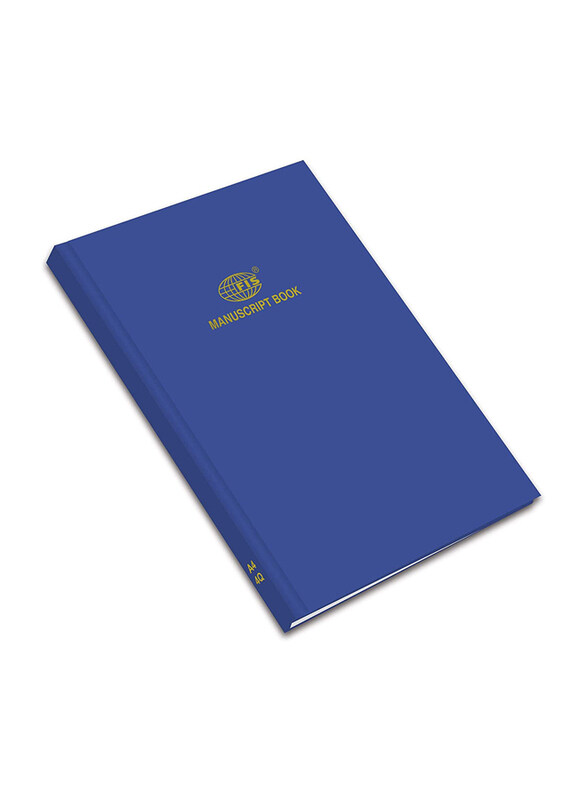 

FIS Manuscript Books 8 mm Single Ruled, 192 Sheets, A4 Size