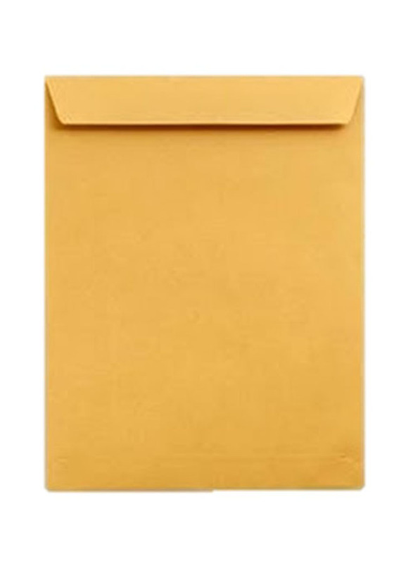 Peel & Seal Envelope Set, 12 x 10 inch, 50 Pieces, Brown