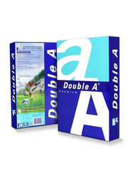 Double A Paper Carton Set, 5 Packs, 500 Sheets, 80 GSM, A4 Size