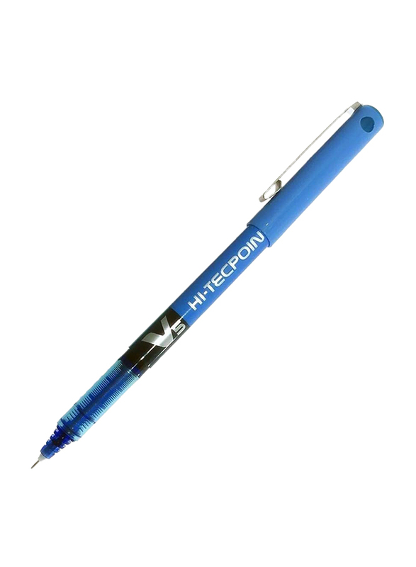 Pilot 12-Piece BX-V5 Hi-tecpoint Rollerball Pen Set, 0.5mm, Blue