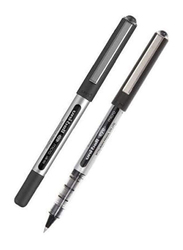 Uniball 5-Piece UB-150 Micro Roller Eye Pen Set, Black
