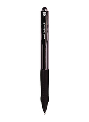 Uniball 12-Piece Laknock Retractable Medium Point Refillable Ballpoint Pen Set, Black