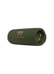 JBL Flip 6 Portable IP67 Waterproof Speaker, Green