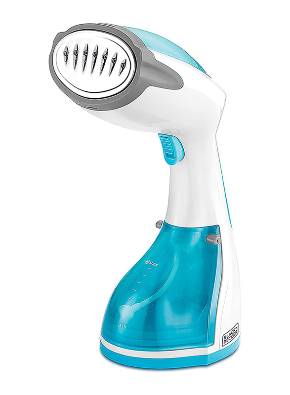 

Black+Decker Handheld Garment Steamer, 1200W, HST1200-B5, White/Blue