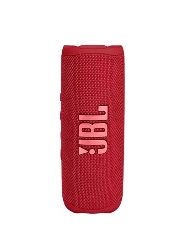 JBL Flip 6 Portable IP67 Waterproof Speaker, Red