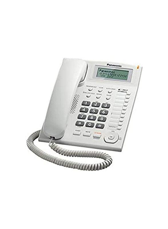 

Panasonic Integrated Corded Telephone, KX-TS880, White