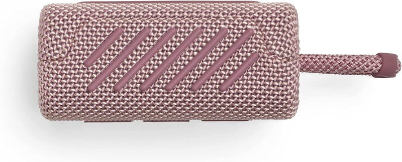 JBL Go 3 Portable Waterproof Speaker, JBLGO3PINK, Pink