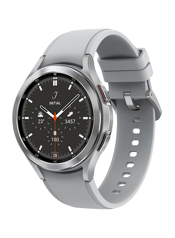 Samsung Galaxy Watch4 Classic 46mm Bluetooth Smartwatch, GPS, Silver