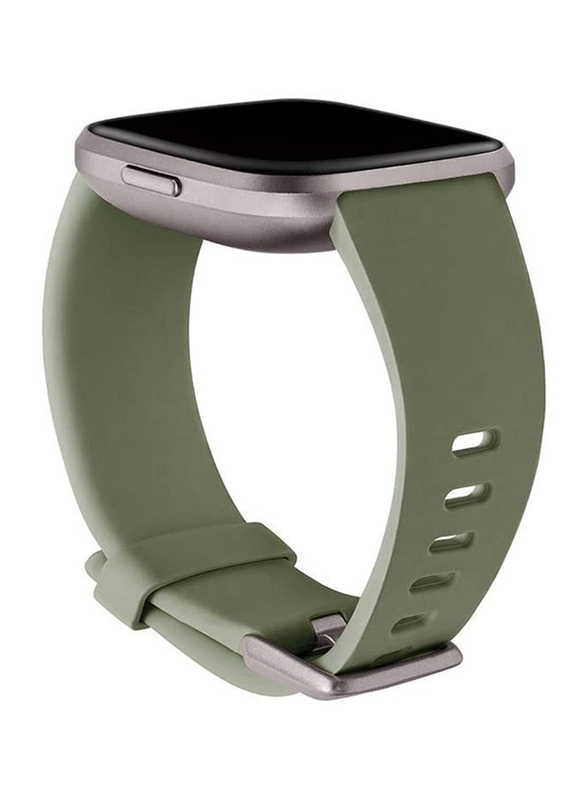 Fitbit Classic Band for Versa 2, Versa & Versa Lite Smartwatch, Olive