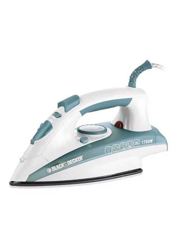 

Black+Decker Vertical Steam Iron, 1750W, 1404-047, Green/White
