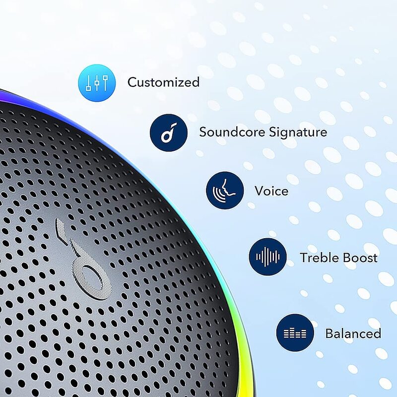 Anker Soundcore Mini 3 Pro Portable Bluetooth Speaker, A3127Z11, Black