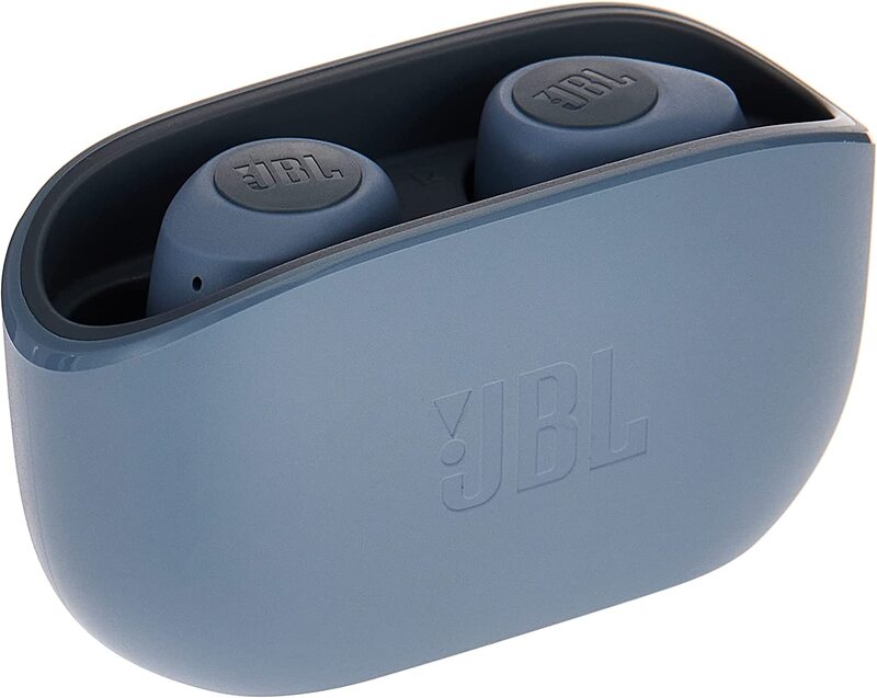 JBL Wave 100TWS True Wireless In-Ear Earbuds, Blue