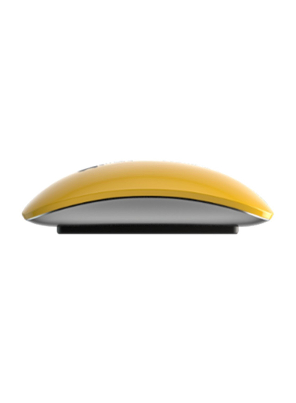 Merlin Craft Apple Wireless Optical Magic Mouse 2, Yellow Matte