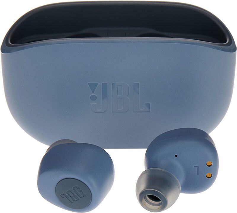 JBL Wave 100TWS True Wireless In-Ear Earbuds, Blue