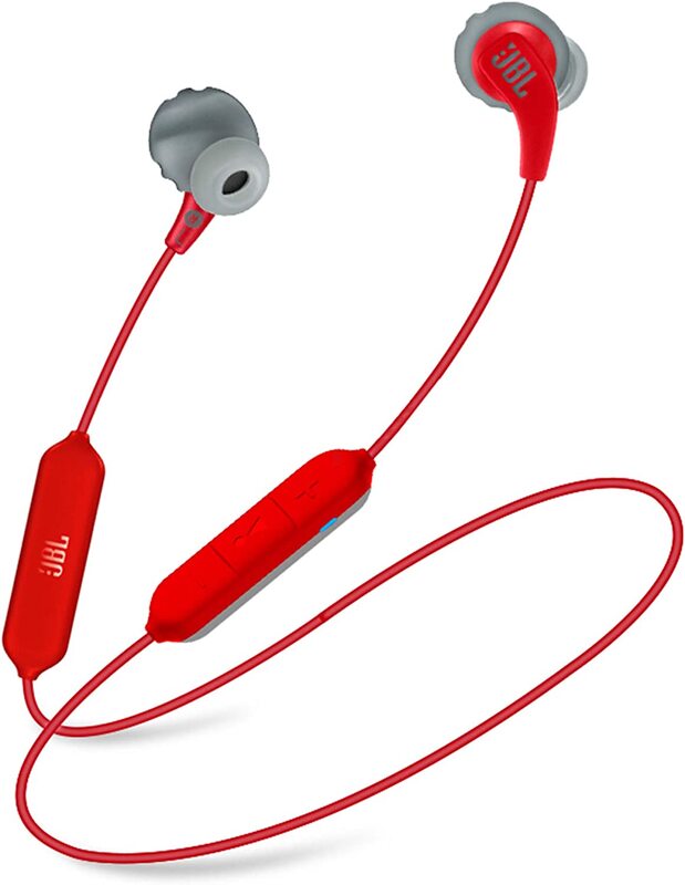 JBL Endurance Run Sweat Proof Wireless In-Ear Headphones, Red