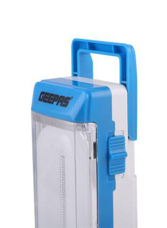 Geepas Rechargeable LED Emergency Lantern, GE53014, Blue/White