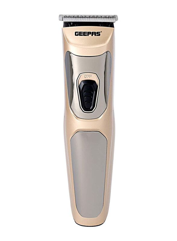 

Geepas Rechargeable Hair Trimmer, GTR56023, Gold/Black