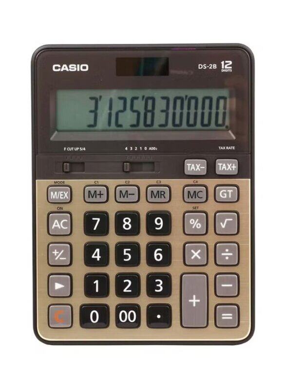 

Casio Heavy Duty Office Calculator, Ds-2B, Brown