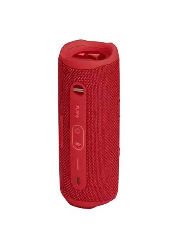 JBL Flip 6 Portable IP67 Waterproof Speaker, Red