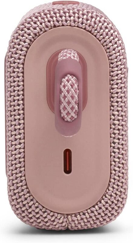 JBL Go 3 Portable Waterproof Speaker, JBLGO3PINK, Pink