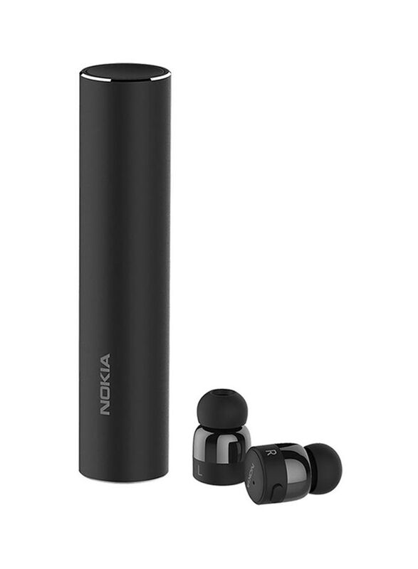 Nokia True Wireless In-Ear Earbuds, Black