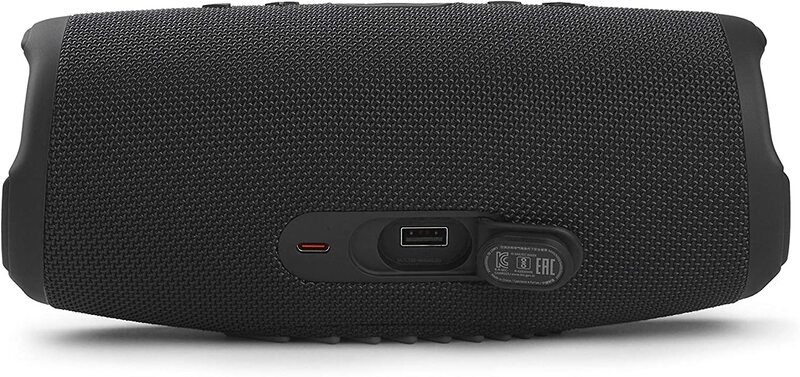 JBL Charge 5 Portable Speaker, JBLCHARGE5BLK, Black