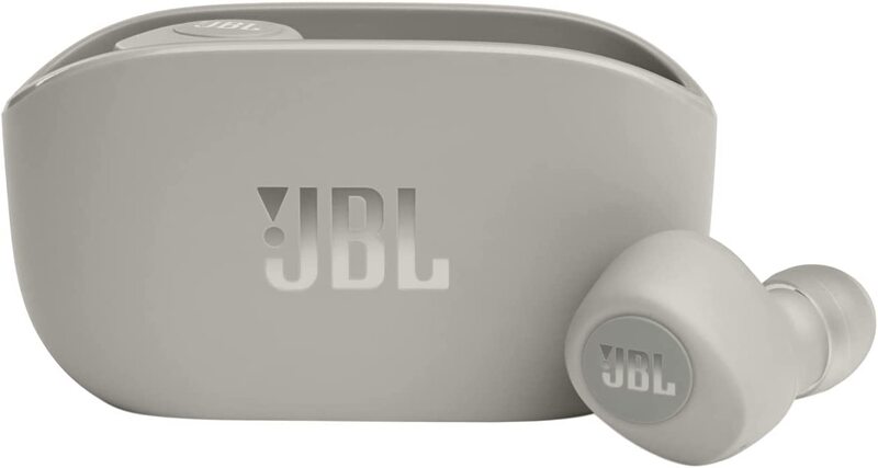 JBL Wave 100TWS True Wireless In-Ear Earbuds, Silver