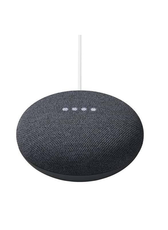 Google Nest Mini 2nd Generation Speaker with Google Assistant, Charcoal