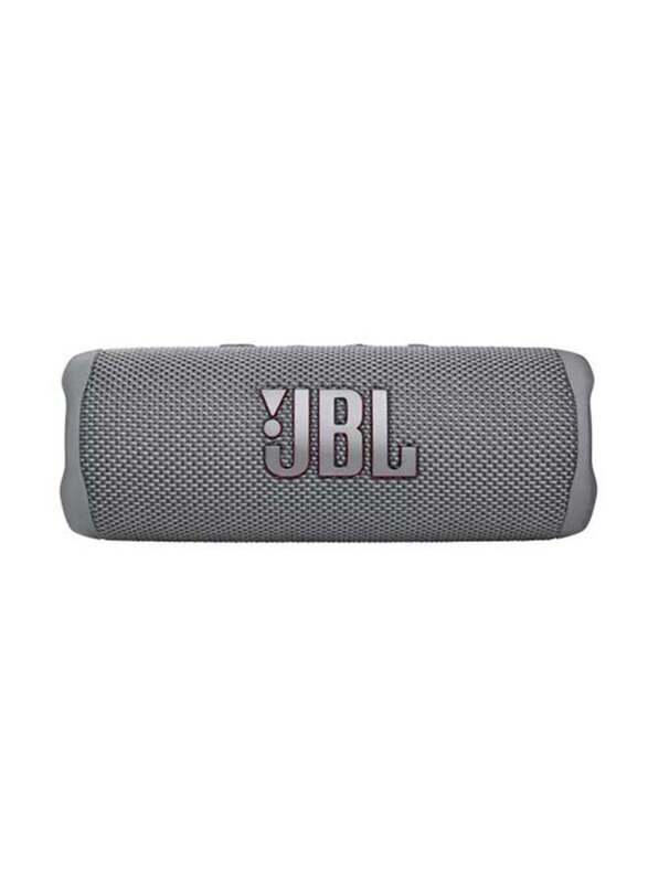 JBL Flip 6 Portable IP67 Waterproof Speaker, Grey