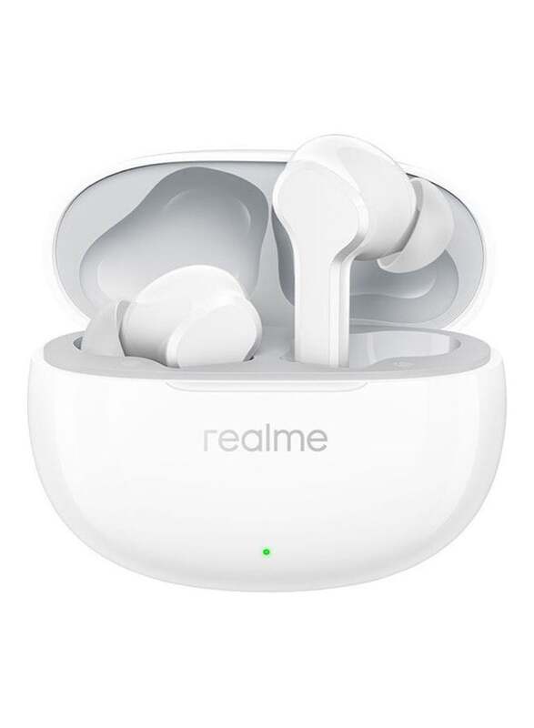 Realme Buds T100 True Wireless In-Ear Earbuds, White
