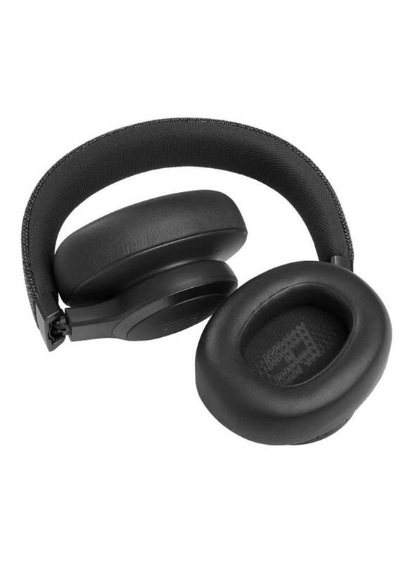 JBL Live 660NC Wireless Over-Ear Noise Cancelling Headphones, JBLLIVE660NCBLK, Black