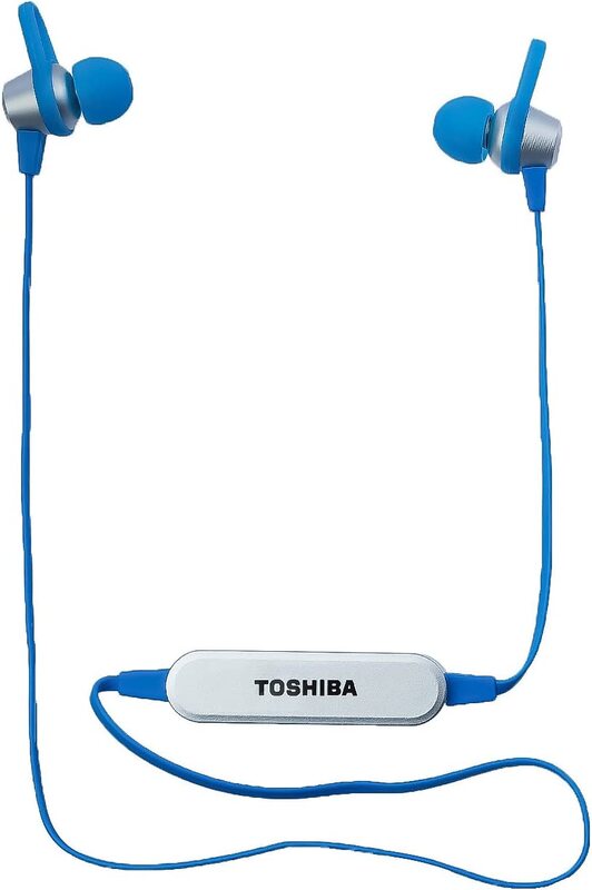 Toshiba Wireless In-Ear Earphone, Blue