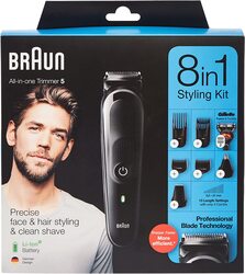 Braun 8-in-1 Trimmer, MGK5260, Black