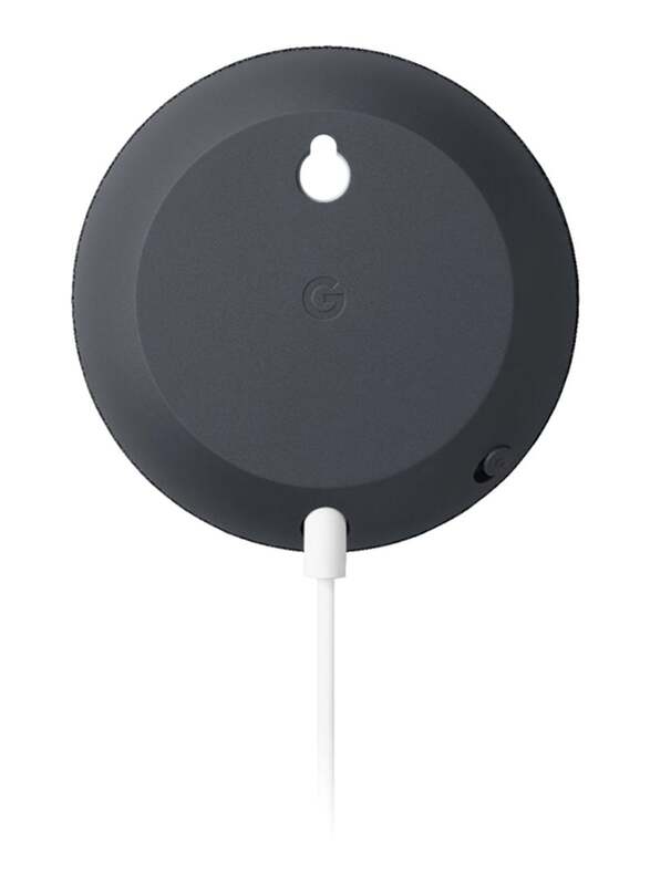 Google Nest Mini 2nd Generation Speaker with Google Assistant, Charcoal