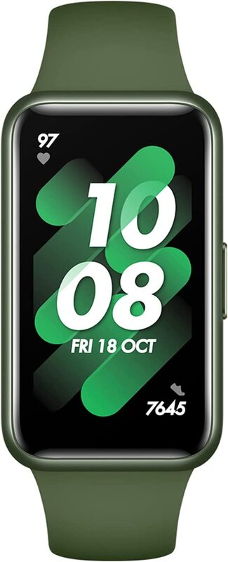 Huawei Band 7 Smartwatch Health and Fitness Tracker, Wilderness Green