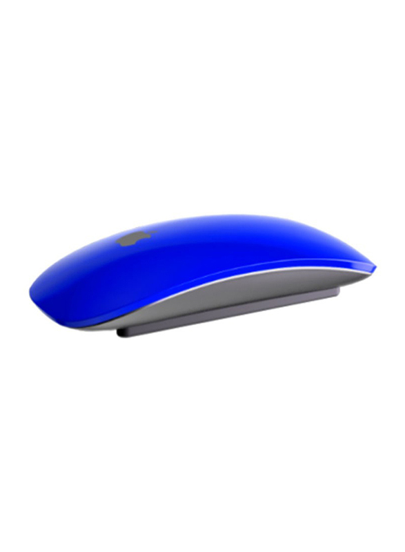 Merlin Craft Apple Wireless Optical Magic Mouse 2, Blue Glossy
