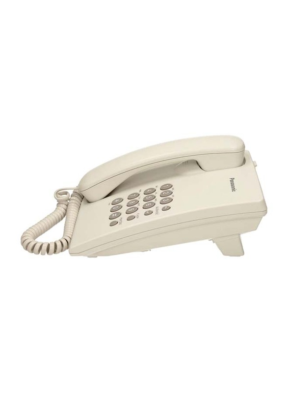 Panasonic Corded Telephone, KX-TS500, White