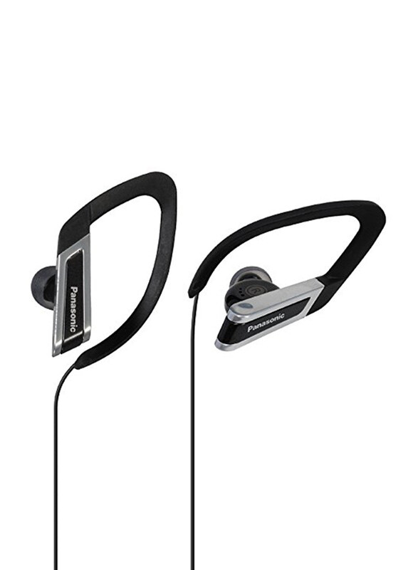 

Panasonic Water Resistant Sports Wired In-Ear Earphones, RP-HS200E-K, Black