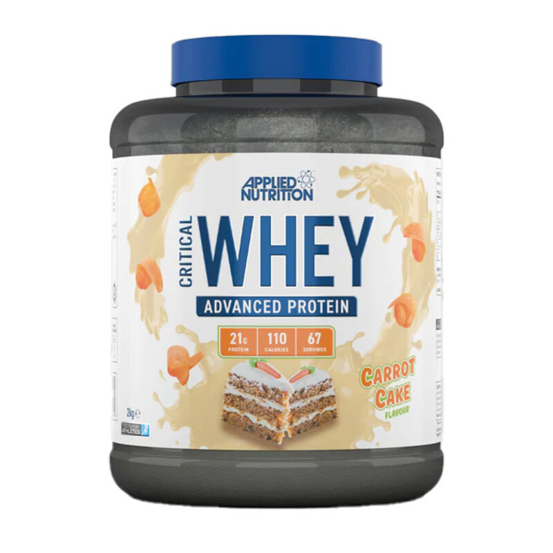 

All Nutrition Applied Nutrition Critical Whey 2kg, Carrot Cake