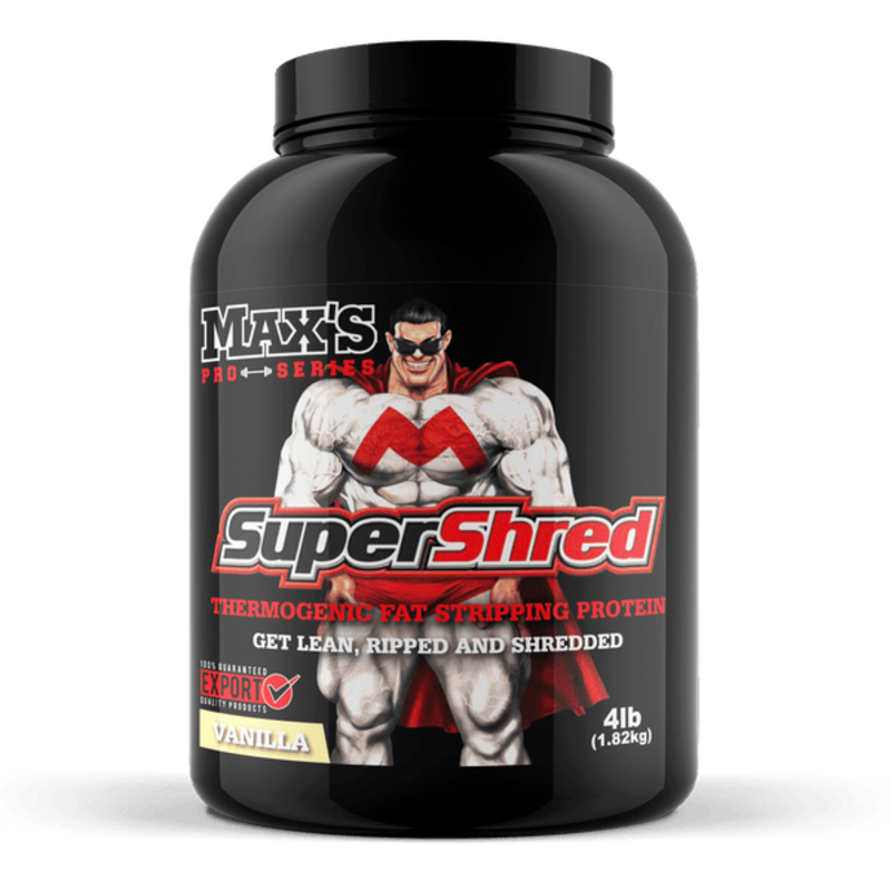 MAX'S SUPERSHRED 1.82KG (VANILLA)