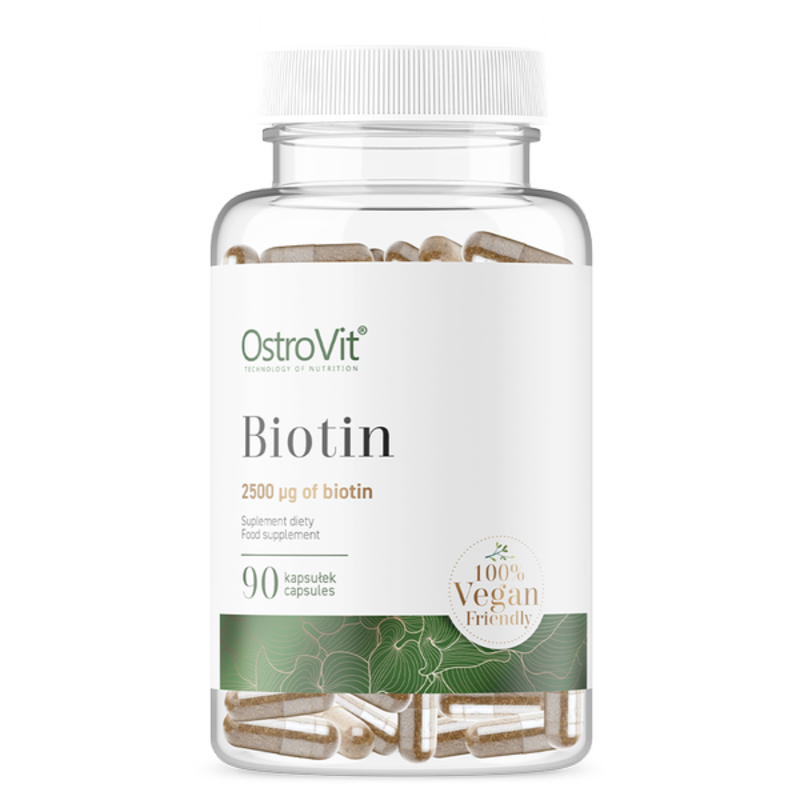 

OstroVit Biotin VEGE 90 Vegetarian Capsules