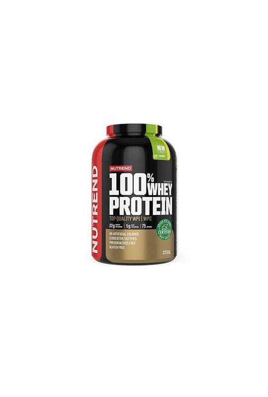 Nutrend 100% Whey Protein 2250g, Kiwi + Banana