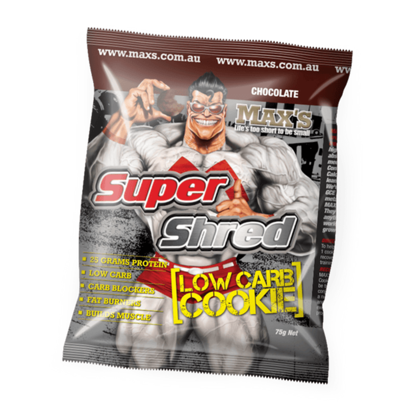 

All Nutrition MAX'S SUPER SHRED COOKIE 75G (CHOCOLATE)
