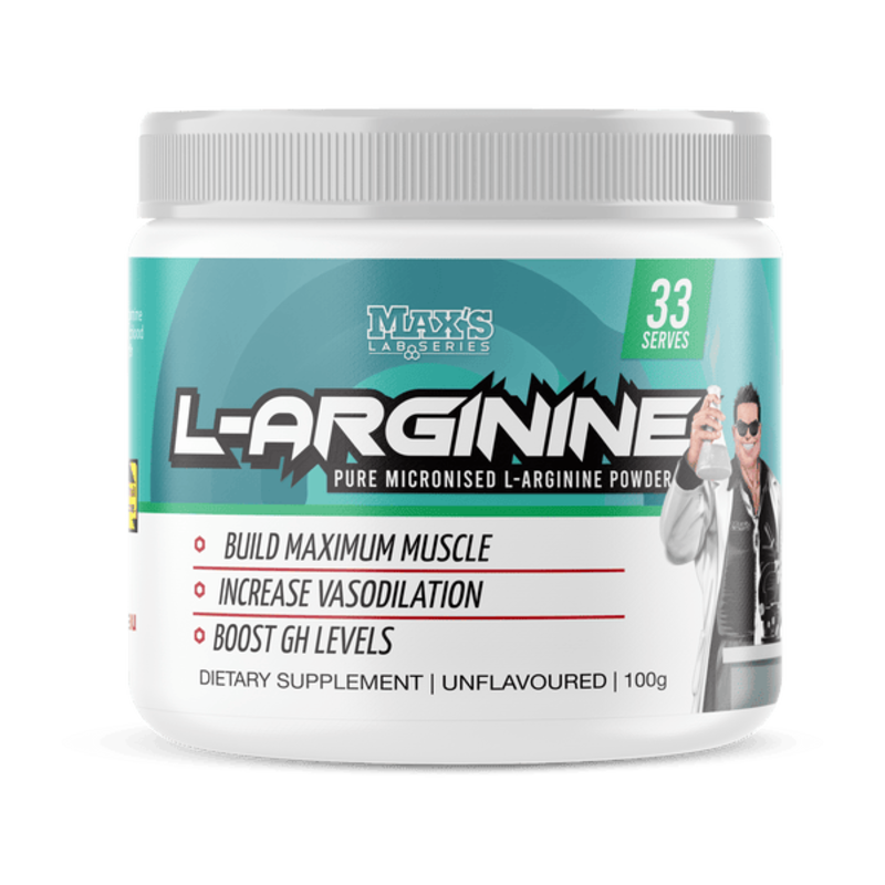 

All Nutrition MAX'S LAB SERIES L-ARGININE 100G