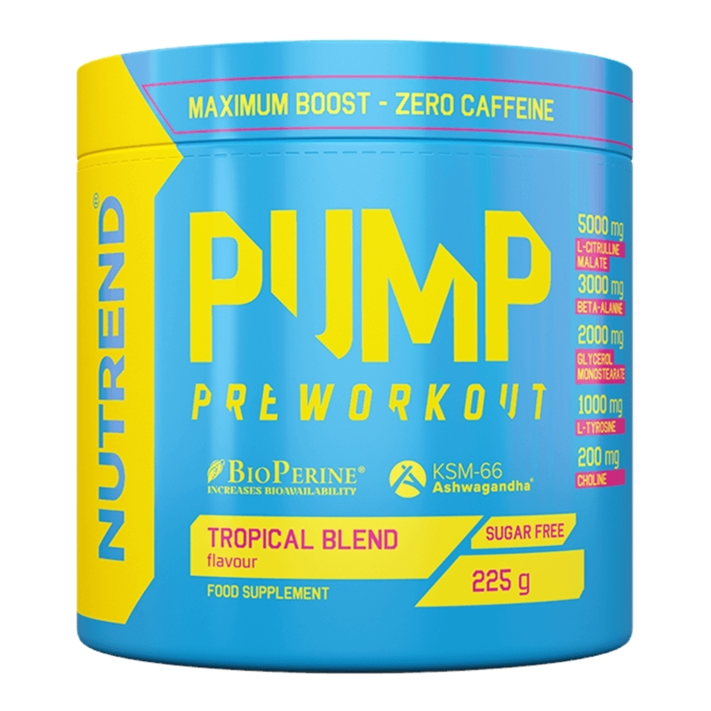 

All Nutrition Nutrend Pump Preworkout 225g, Tropical Blend